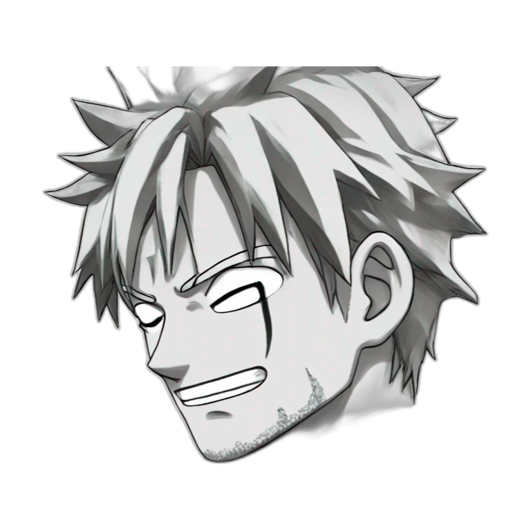 Zoro du manga one piece sticker