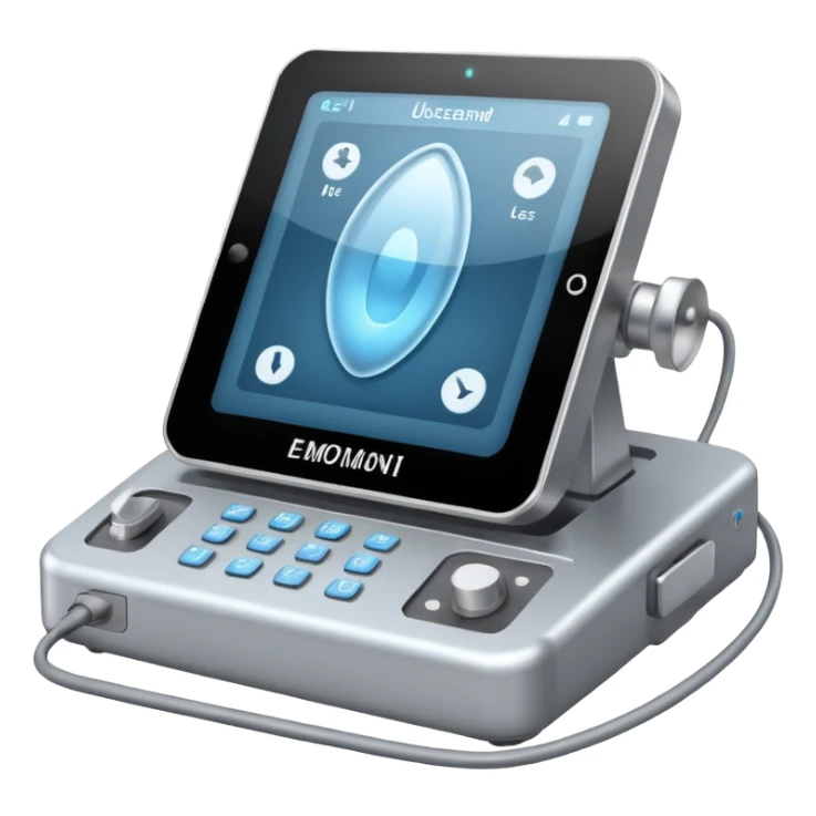 ultrasound machine system - large new more front view large ones- with whole box showing sticker