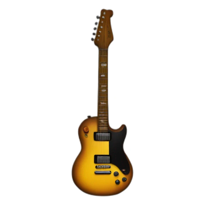 guitare sticker