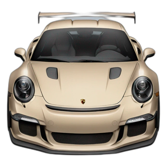 Porsche 911 gt3 rs beige sticker