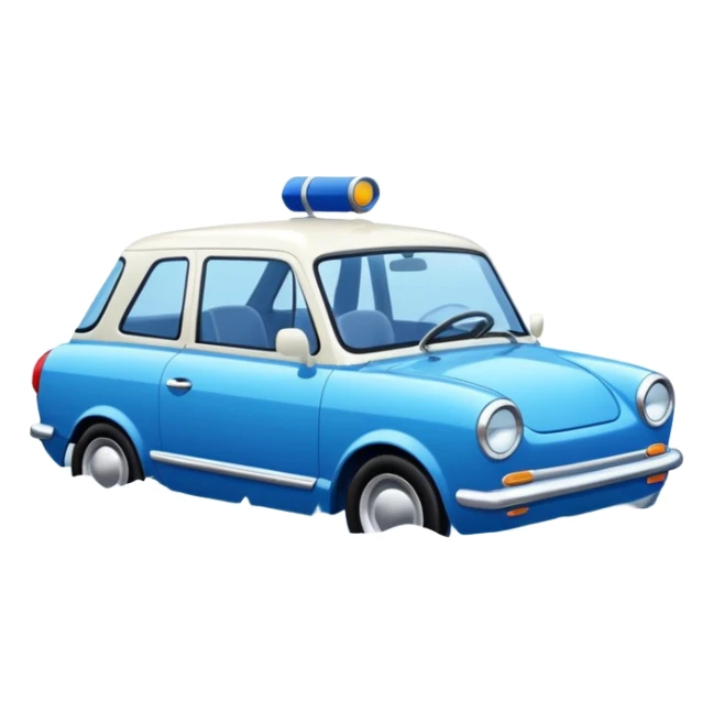 a car that can go on water sticker