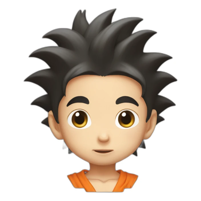 Baby goku sticker