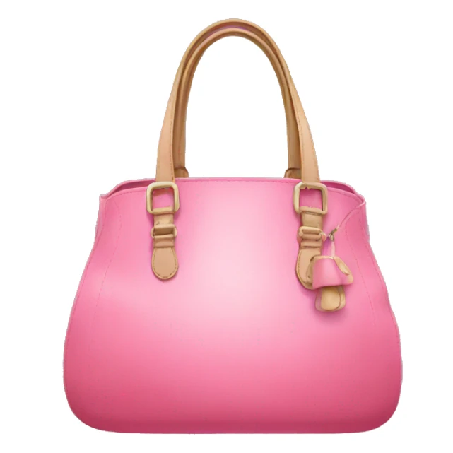 Pink purse sticker