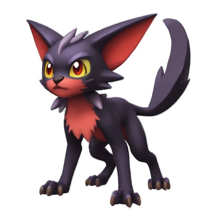 Noivern-Litten-Zorua full body sticker