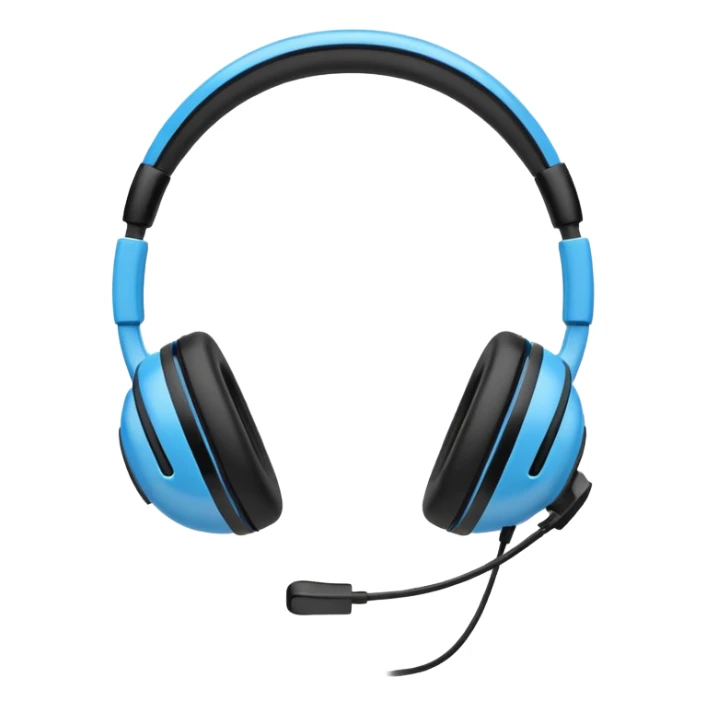 cartoon Meta Quest 2 headset, simplified shapes, white and black, with a touch of blue for highlights, cheerful expression sticker