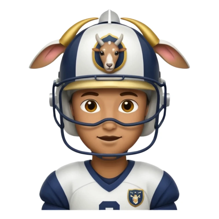 Naval academy football goat emoji sticker
