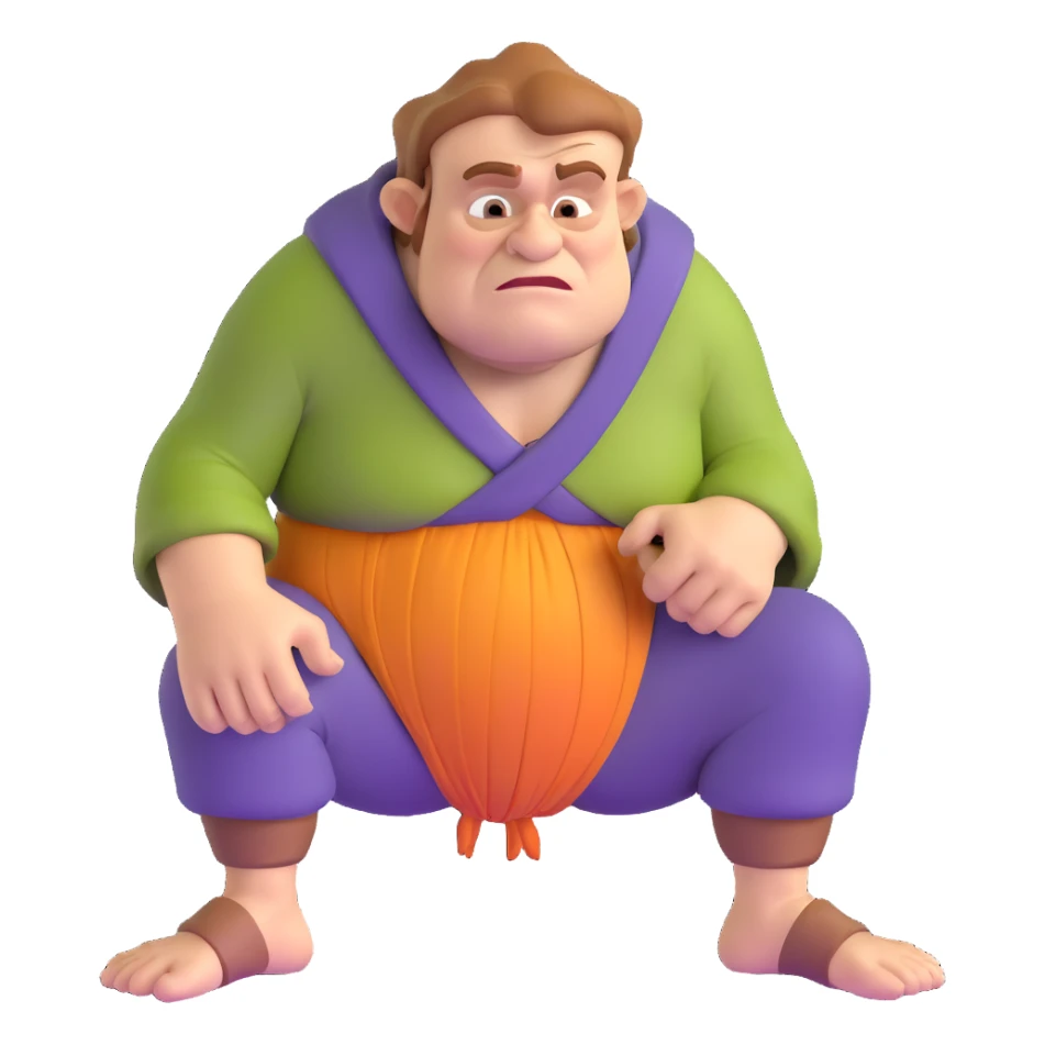 Quasimodo the hunchback of Notre Dame sticker