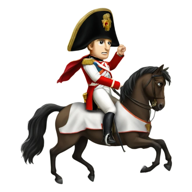 Napoleon Bonaparte invasion into russia sticker