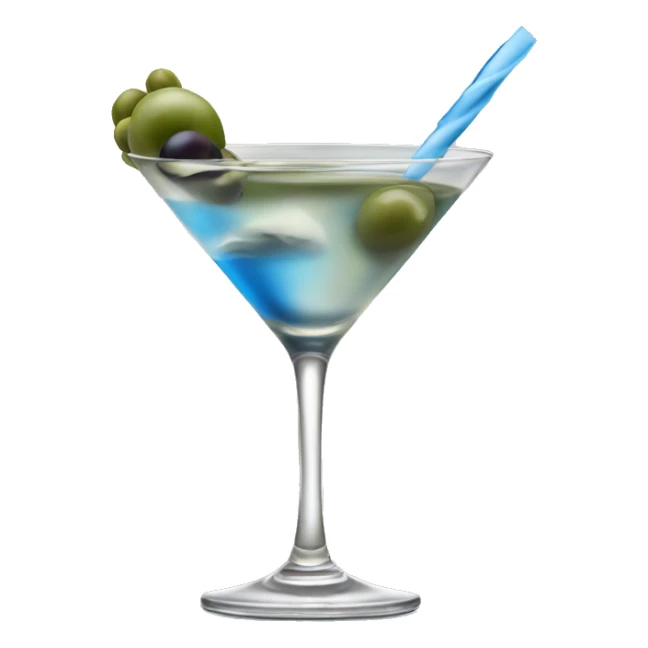 dirty martini with blue cheese olives  sticker