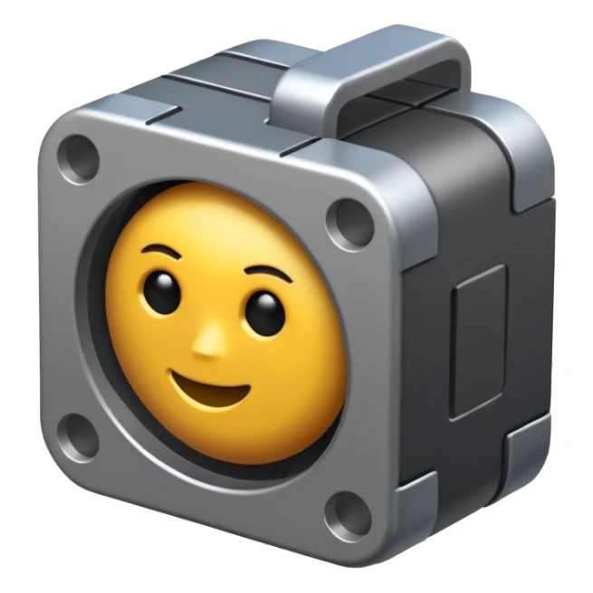 icon for a roblox studio plugin that creates or centers an attachment at the center of the selected part sticker