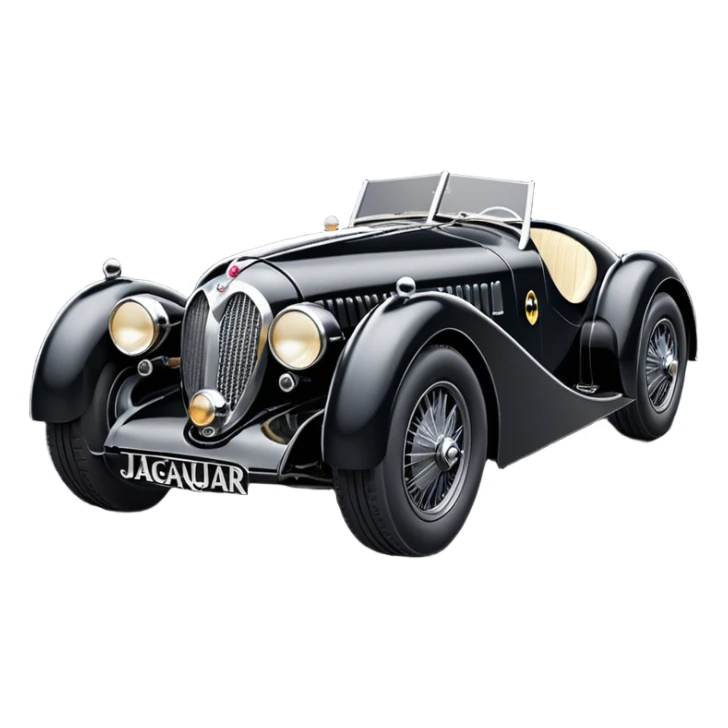1:10 Basher Batman’s 1934 jaguar rc car  sticker