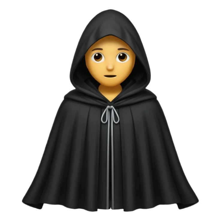 Hooded Cloak sticker
