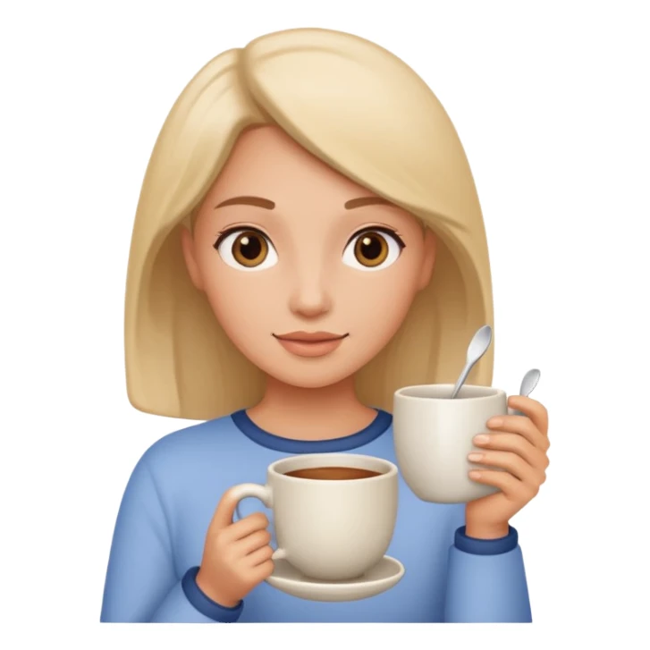 womanPeople Holding Cup sticker