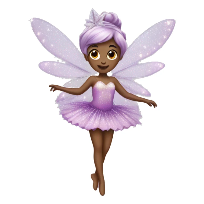Sugar plum fairy sparkles sticker