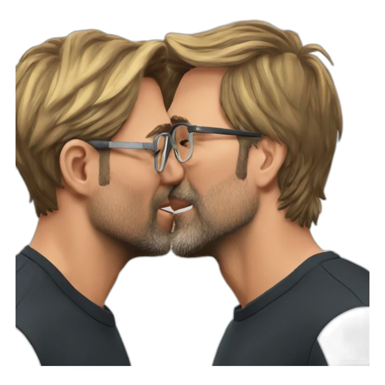 jurgen Klopp kiss sticker