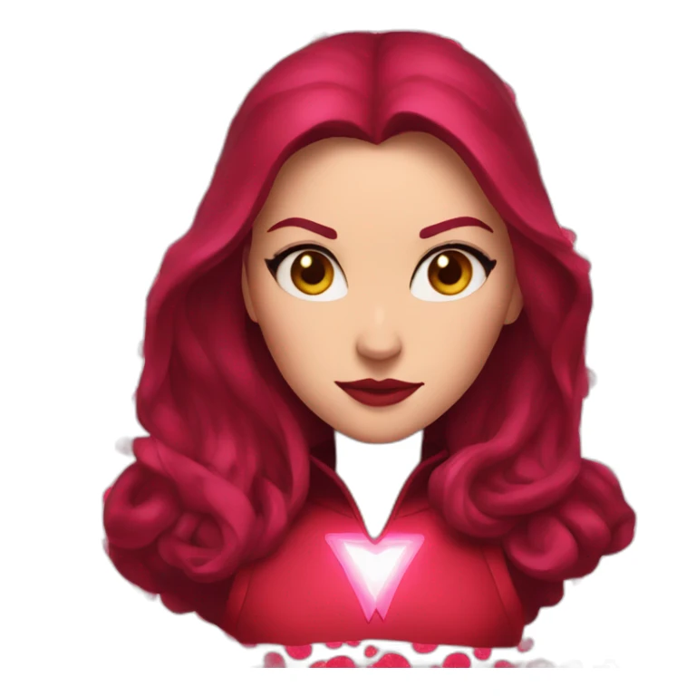 Scarlet witch sticker