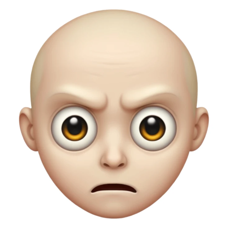 Create me a horror emogi sticker