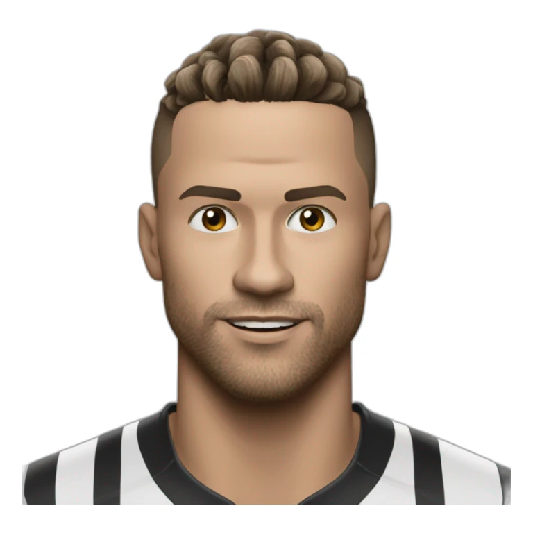 Halland qui sert la main de Ronaldo sticker