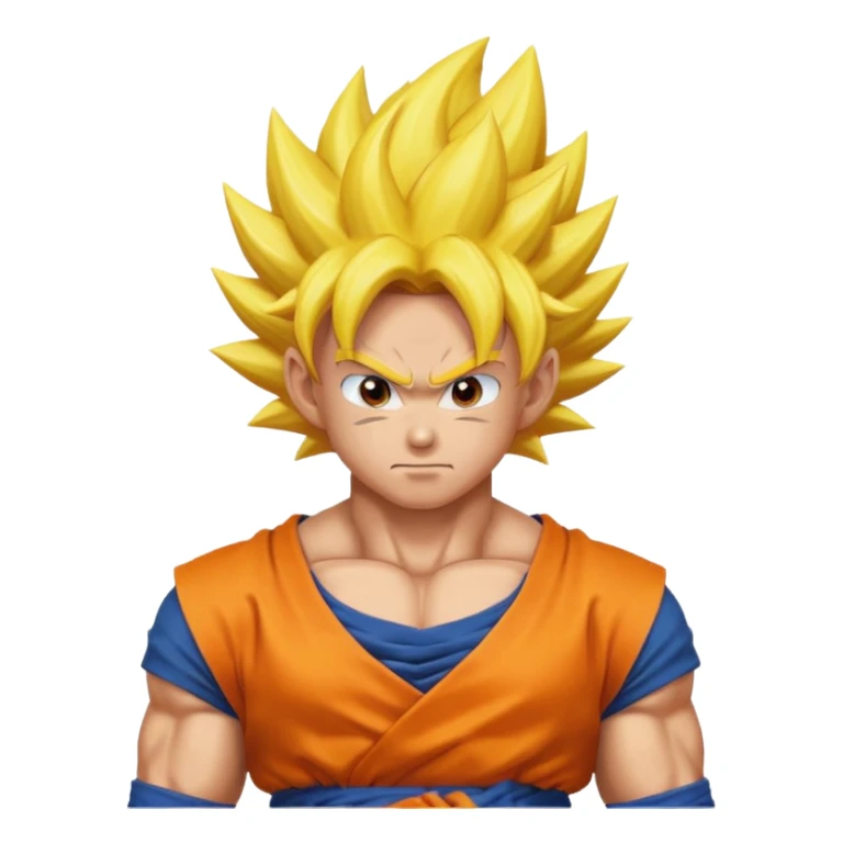 Goku super saiyan god sticker
