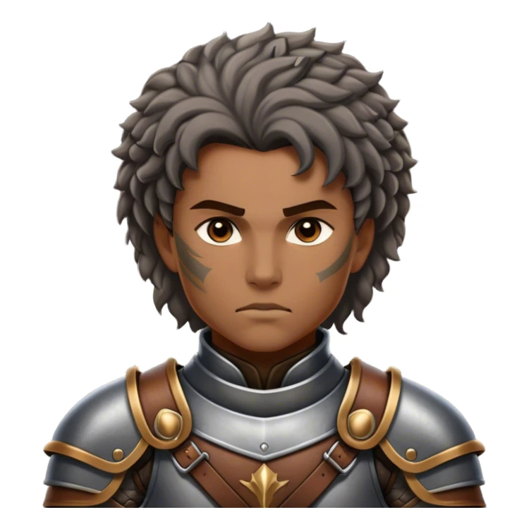 Cinematic Realistic WoW Human Warrior Portrait, depicted with chiseled, determined features and a battle-hardened visage. Clad in intricately detailed steel armor accented with rich leather in consistent hues of grey and bronze, his resolute eyes and natural hair exude unwavering courage. Rendered with lifelike texture and dramatic natural lighting, high shine, noble and valiant, capturing the essence of a legendary human champion of Azeroth. sticker