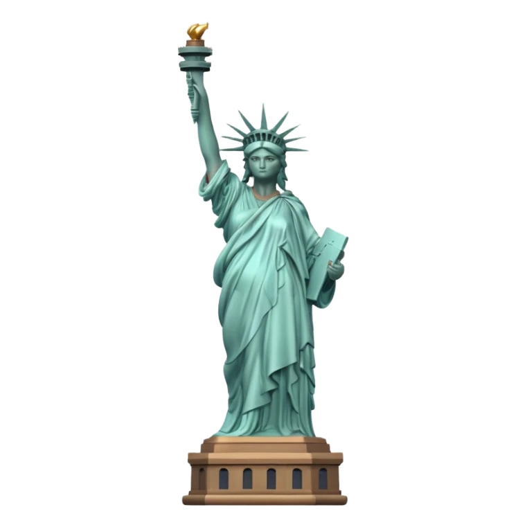 Statue of liberty  full body sticker