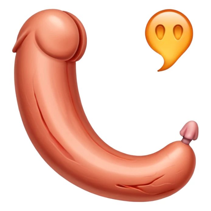 Penis emoji sticker