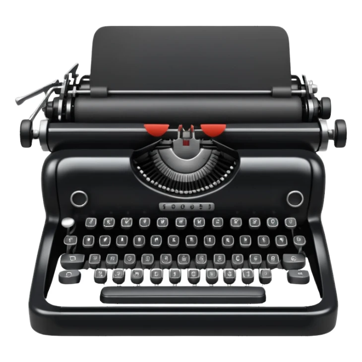 that is not a machine that’s a type writer which i DID NOT ASK FOR!!! sticker