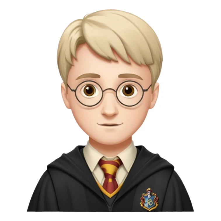 Hugh Mitchell is colin creevey in harry potter, wear hogwarts uniform sticker