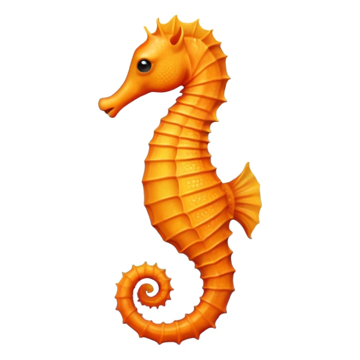 Seahorse emoji sticker