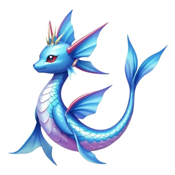 Vaporeon-Milotic-Latios-fakemon-hybrid sticker