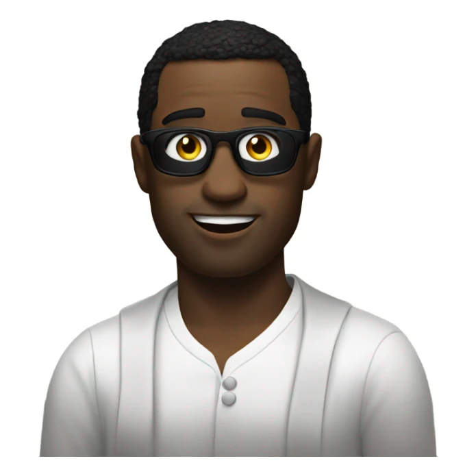 Pdiddy at a party with women sticker