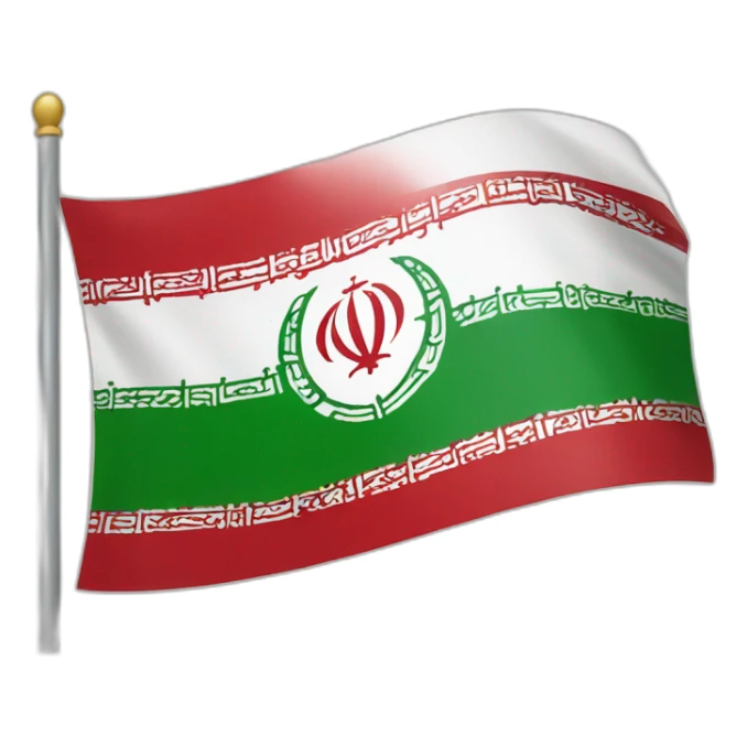 Flag of Iran sticker