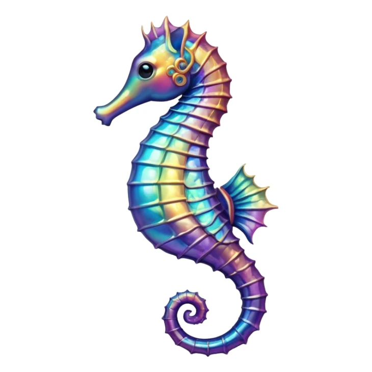 Seahorse sticker