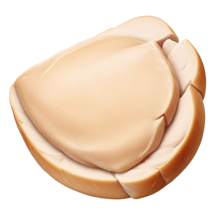 chopped chicken breast sticker