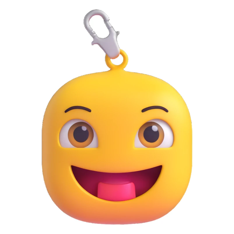 zipper mouth emoji, zipper closed, playful eyes sticker