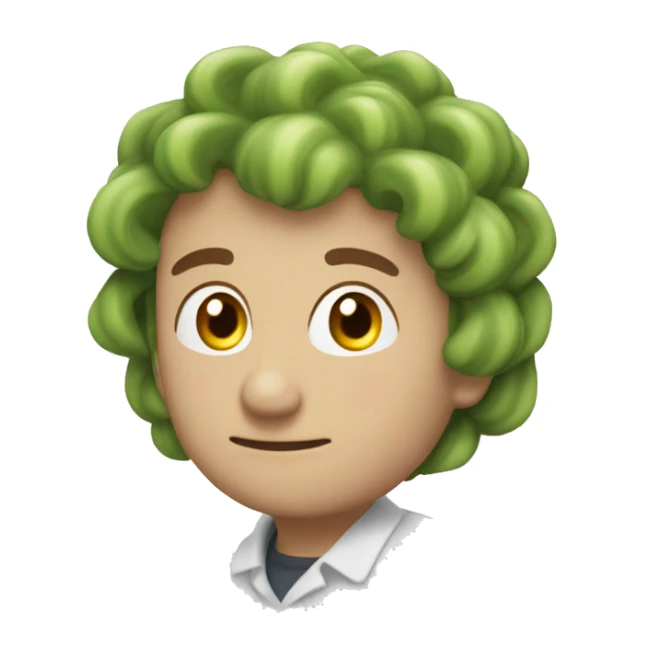 Ein Regenwurm mit großen Ohren  sticker