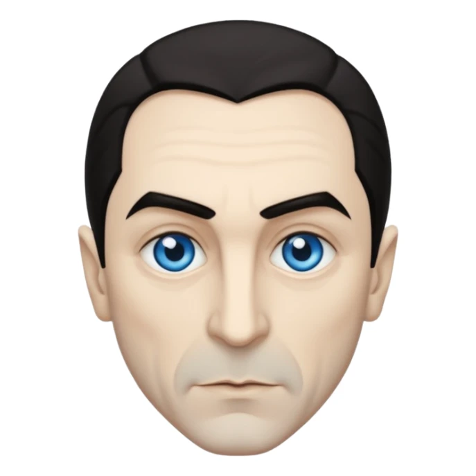 Bela Lugosi blue eyes sticker