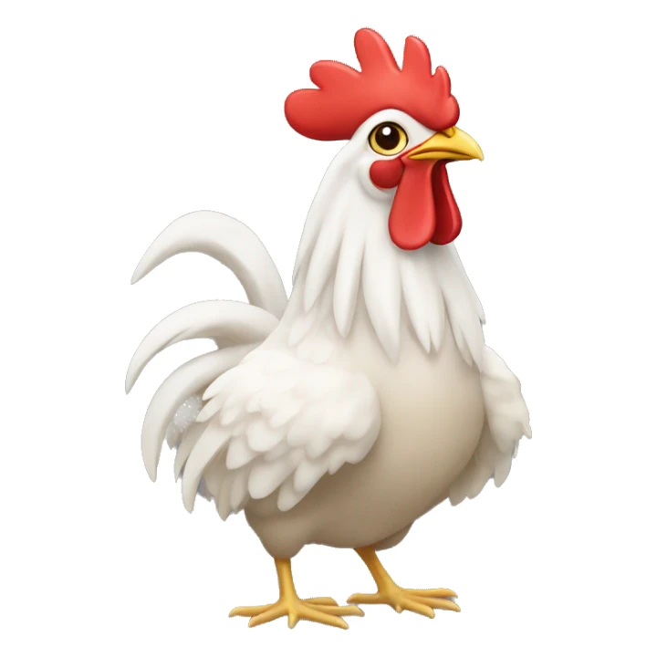 Silky chicken  sticker