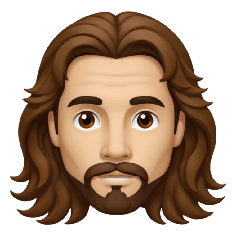 Kevin Richardson with long hair sticker