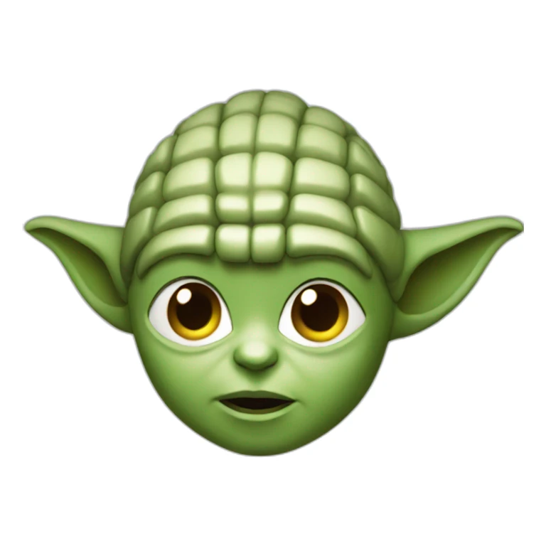 YOUNG YODA sticker