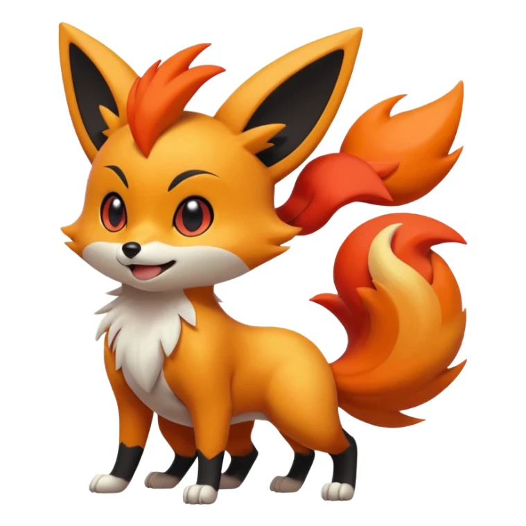 Fennekin-Zorua-Buizel-fusion sticker