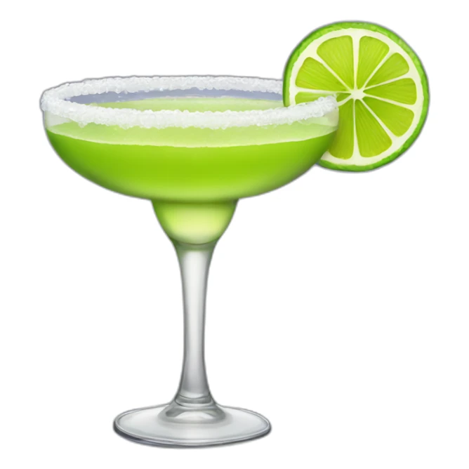 Margarita big glass sticker
