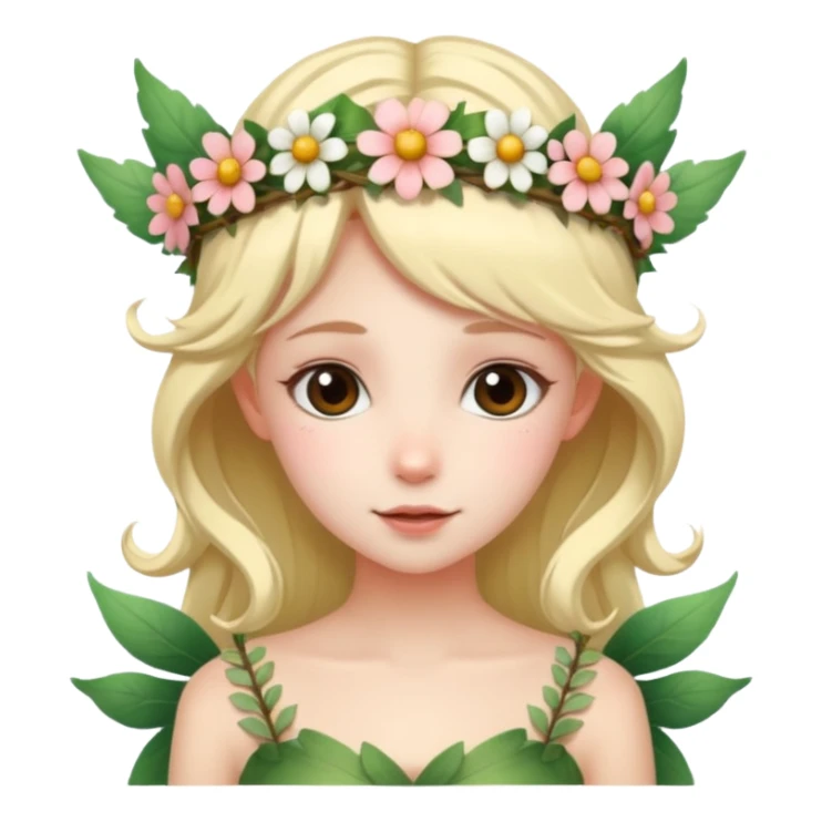 Fairy girl sticker