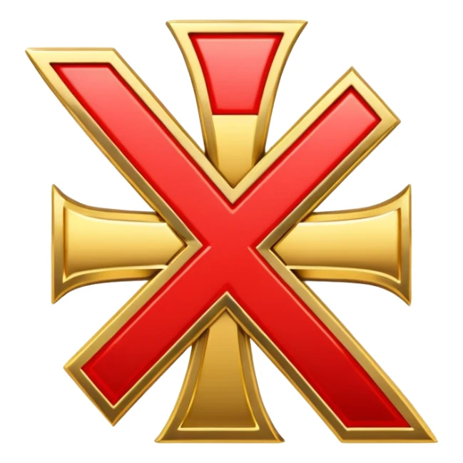 Money symbol with a red x covering it sticker