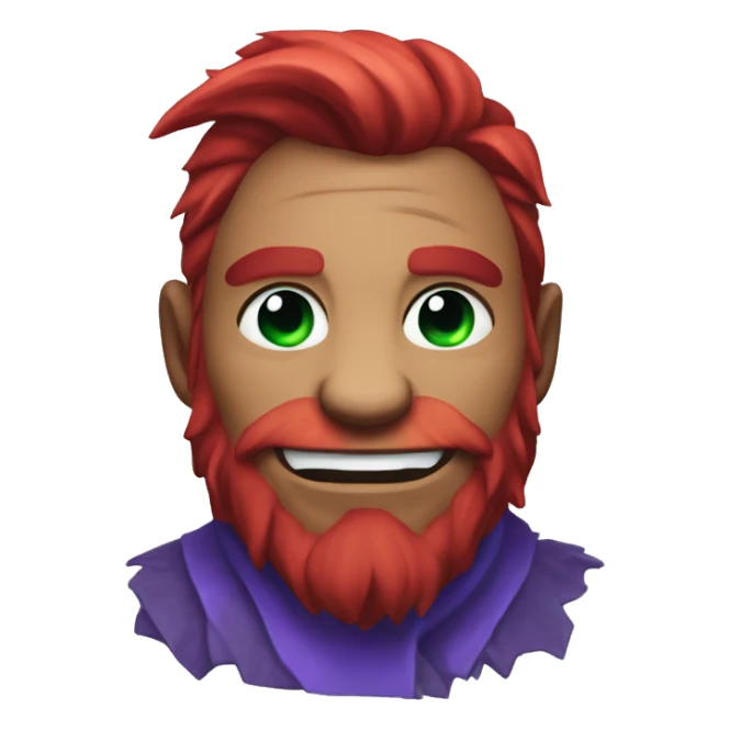 Create some Twitch emojis based on a spectral tiger. The colors is red, blue and some green vapor sticker