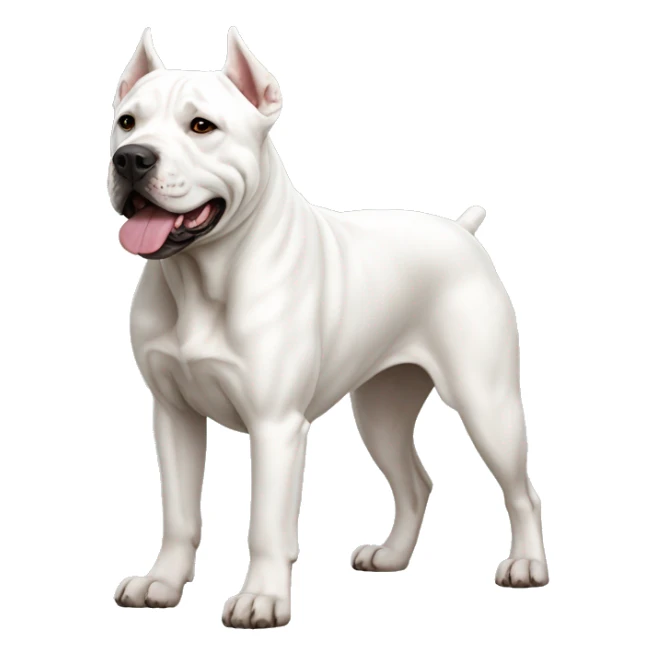 Dogo Argentino Dog Breed Full Body sticker