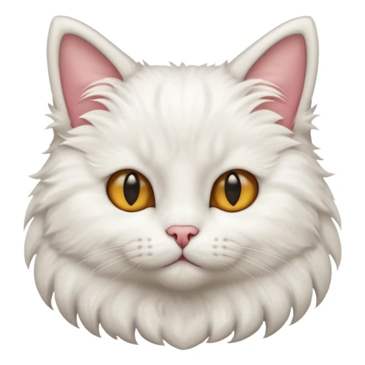 Cat holding ears  sticker