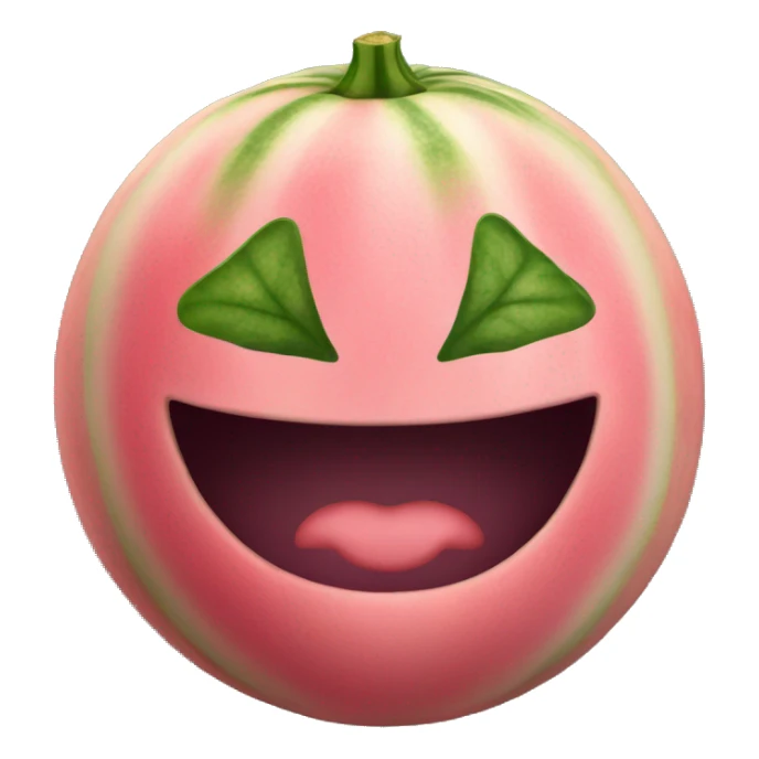 melone con faccia innamorata  sticker
