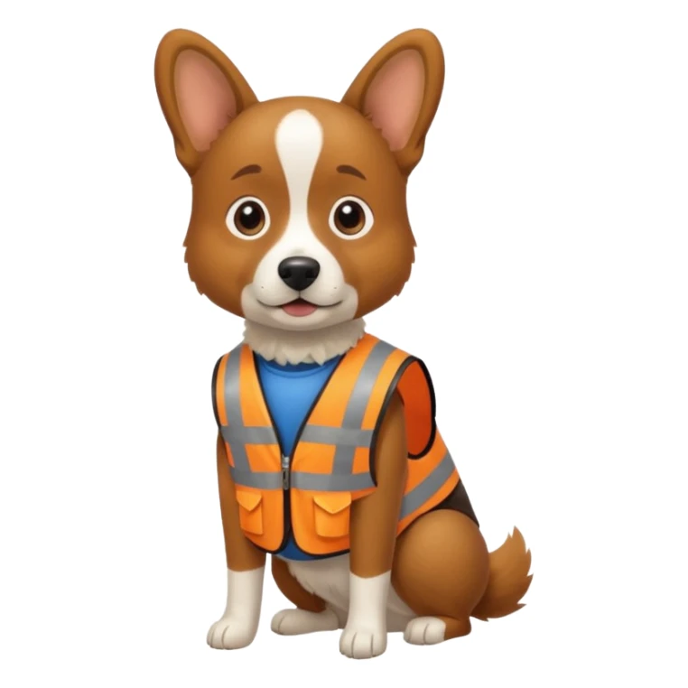 dog, Waste Management, safety vest, poop bag sticker