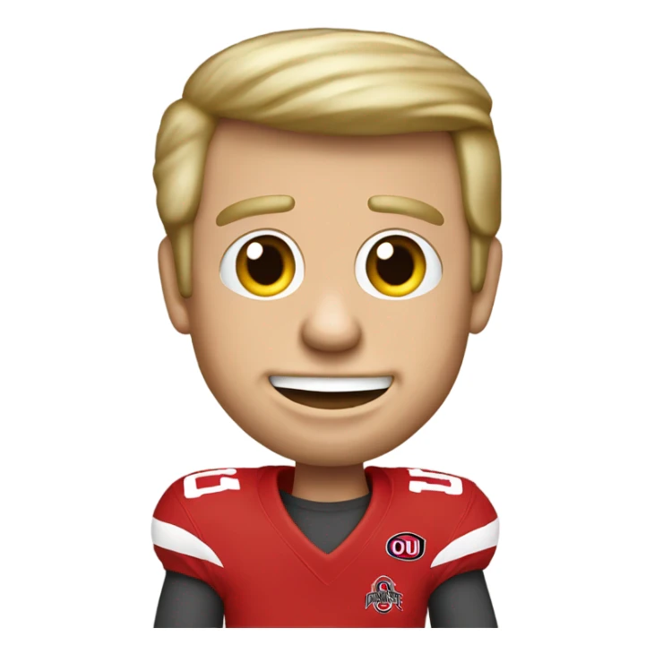 Trump OSU buckeye football fan sticker